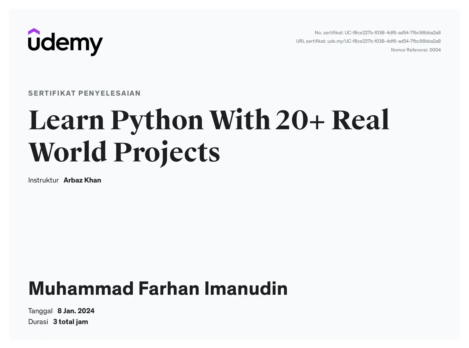 Learn Python With Projects